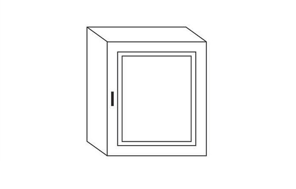 1 Door Wall unit