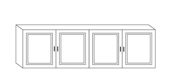 4 Door Wall unit