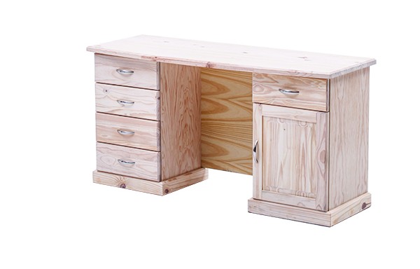 5 Drawer 1 Door Windsor Desk