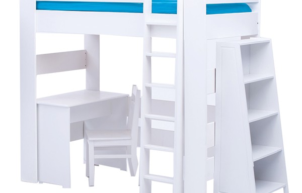 Chelsea 4 piece combo with tall bookshelf