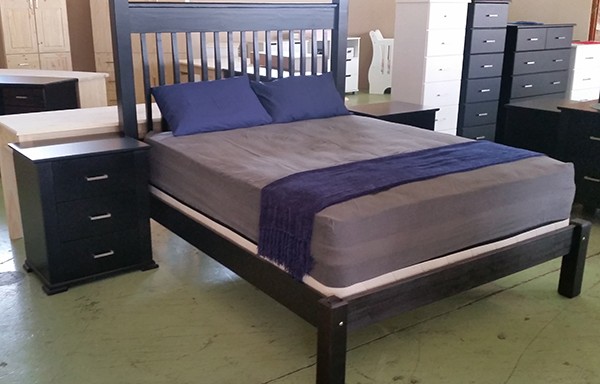 Stockholm Bed with Stockholm 3 drawer