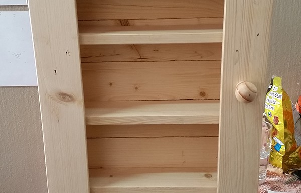 Pallet Bathroom cabinet